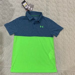Boys Medium Under Armour golf shirt
